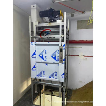 100 kg Dumbwaiter -Aufzug